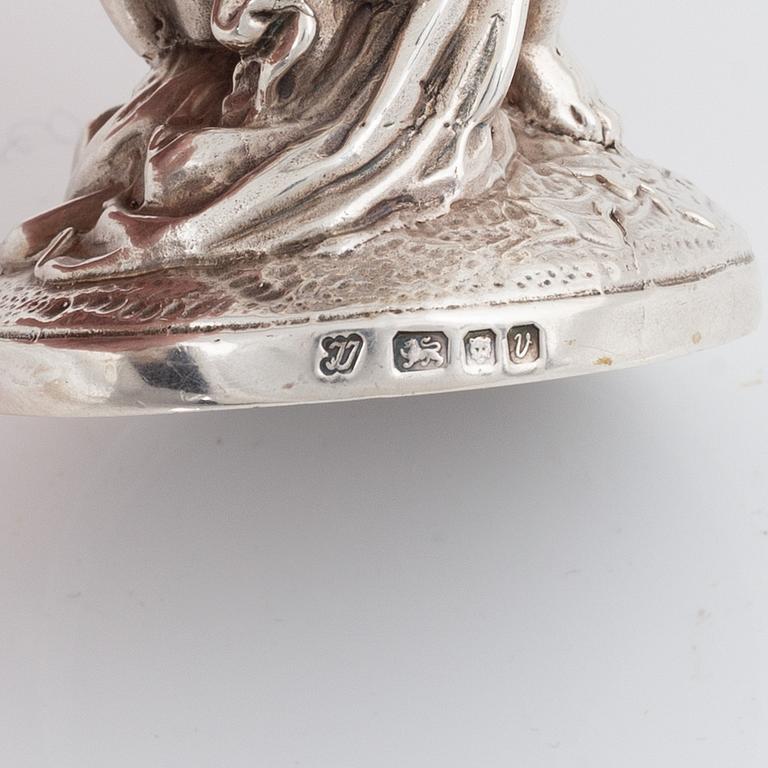 Trevor Towner, placeringskortshållare, 3 st, silver, London 1995.