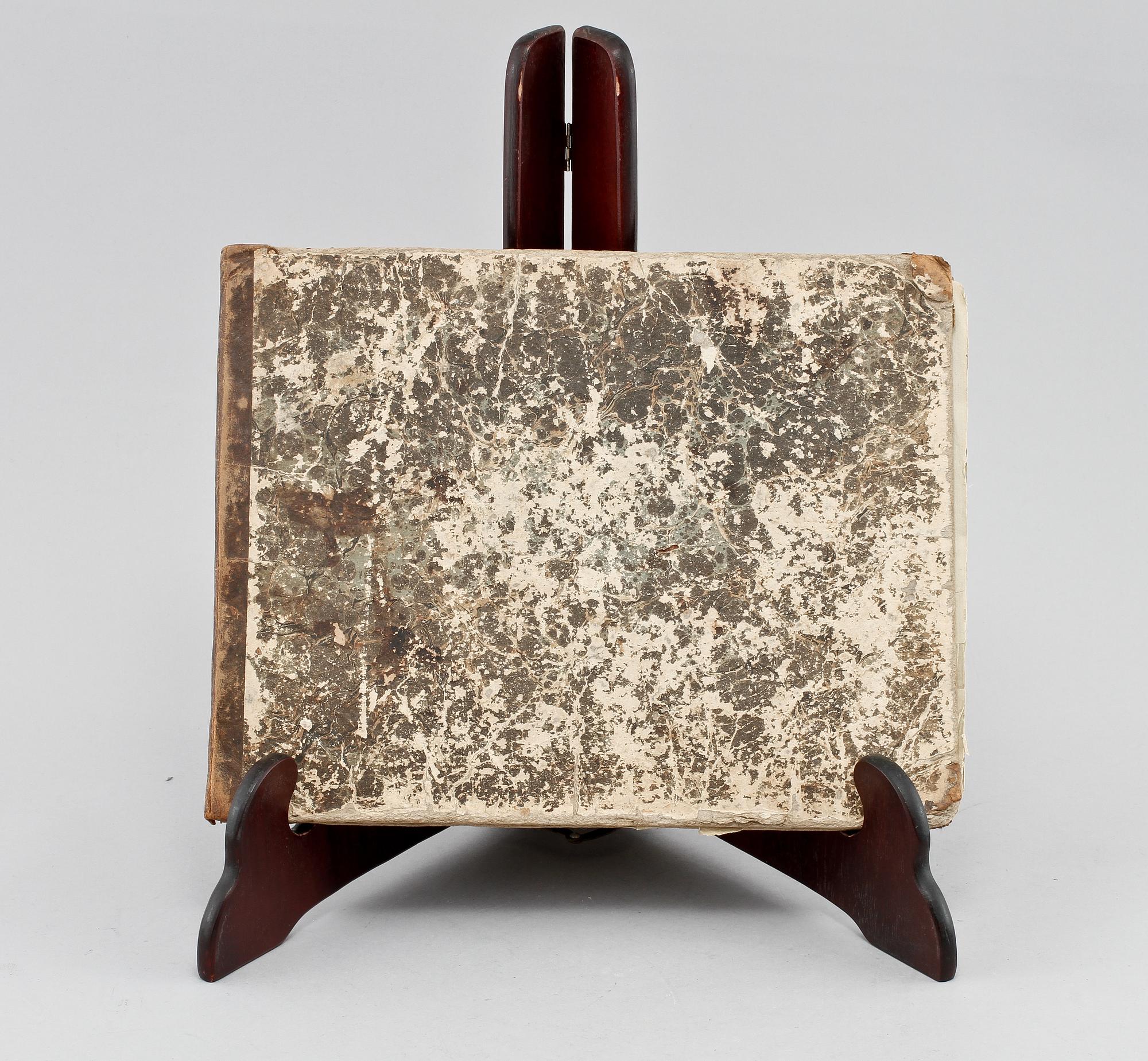 KARTBOK, "Atlas Juvenilis eller Geographiska Kartor", Anders Åkerman, Holmberg 1801.