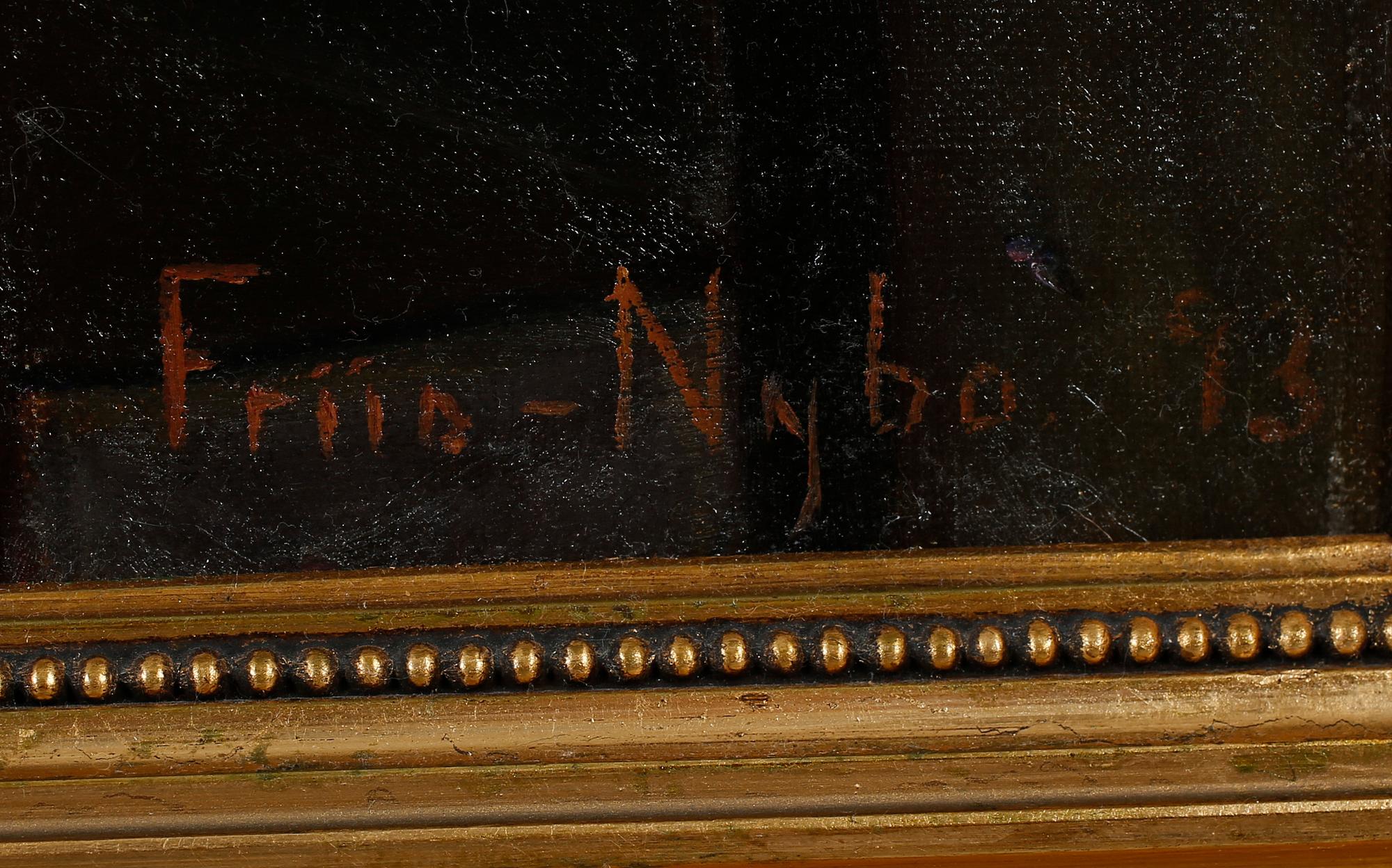 POUL FRIIS NYBO, oil on canvas, signed and dated 93.