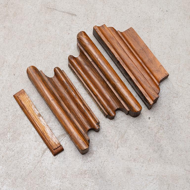 A Baroque cabinet, 18th Century.