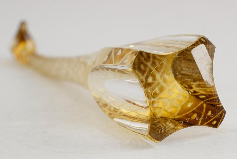 SKULPTUR, glas, Vicke Lindstrand, Kosta.