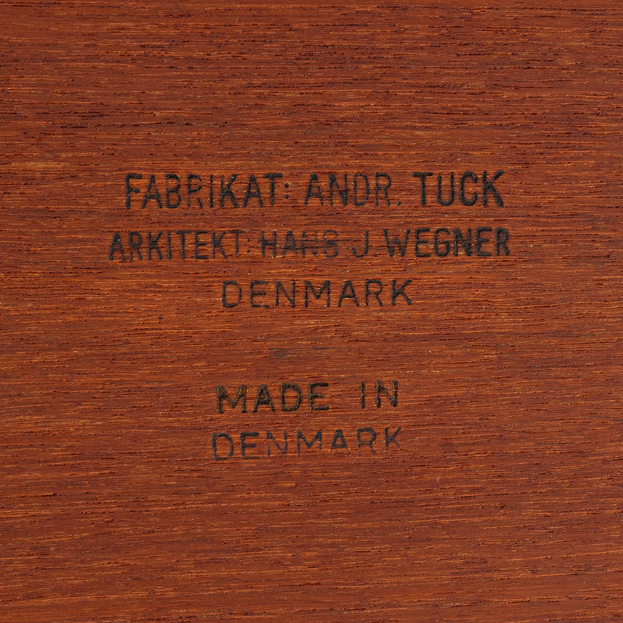 Hans J Wegner, side table, "AT-33", Andreas Tuck Denmark.