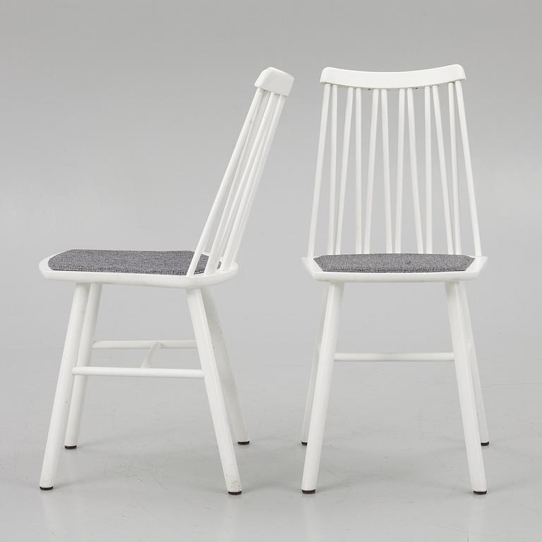 Markus Johansson, four 'Zigzag' chairs, Hans K.