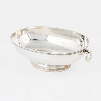 CF Carlman, skål, sterlingsilver, Stockholm, 1949.