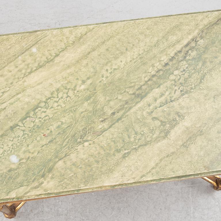 A Gustavian style table, end of the 19th century.