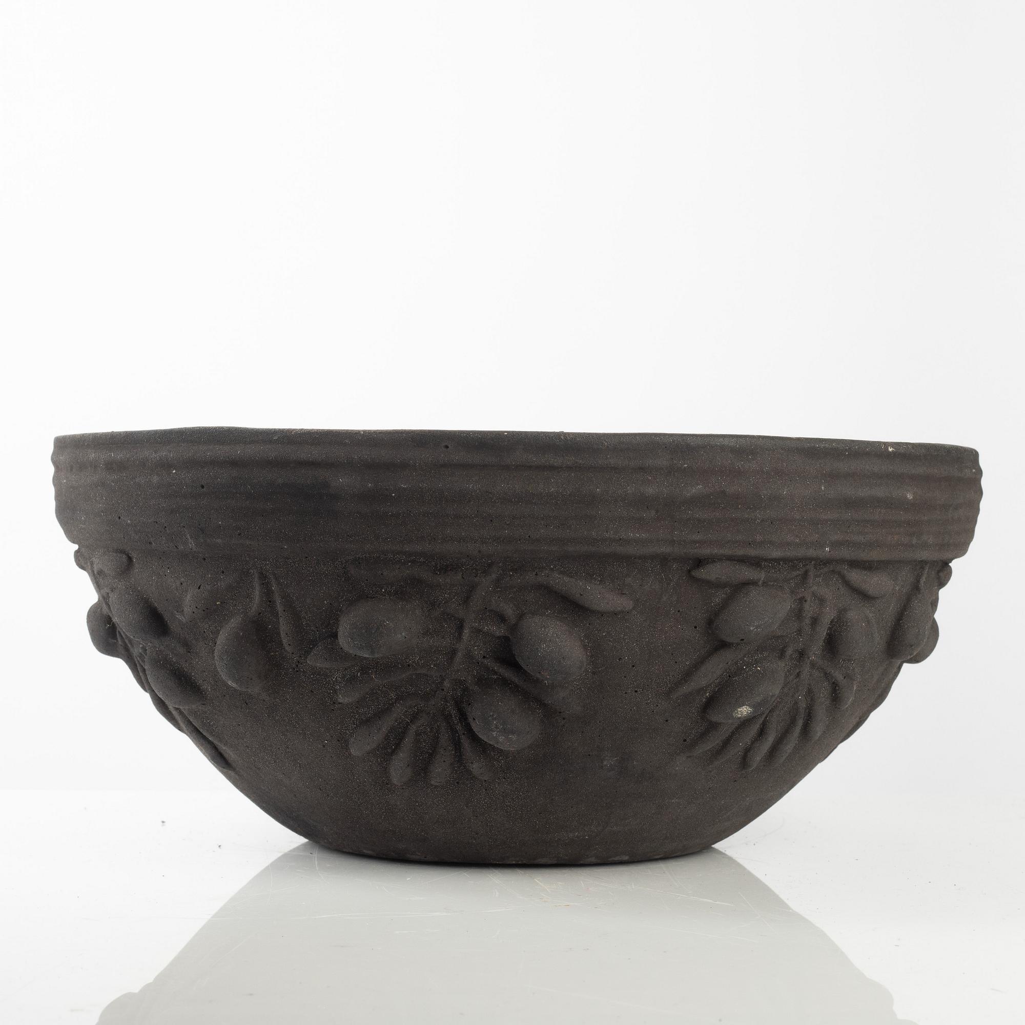 Anja Notini, skål, egen ateljé, Saltsjö-Boo.