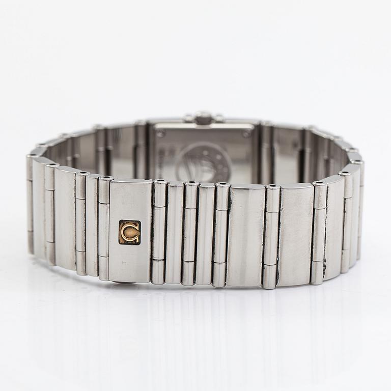 Omega, Constellation, Quadra, wristwatch, 19 x 24 mm.