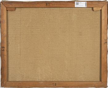 Birger Simonsson, oil on canvas, signed BS.