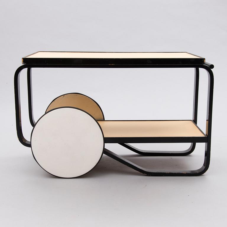 A 1940s '98' tea trolley for Artek, Finland.