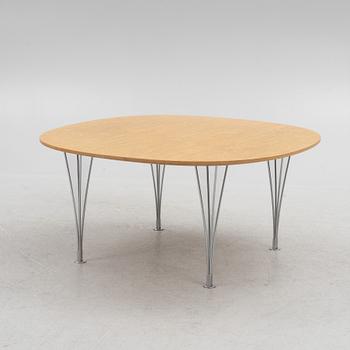 Bruno Mathsson, a 'Supercirkel' coffee table, Värnamo, Sweden.