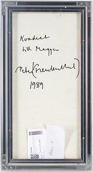 PETER FREUDENTHAL, oil on panel, signed and dated 1989 on verso,