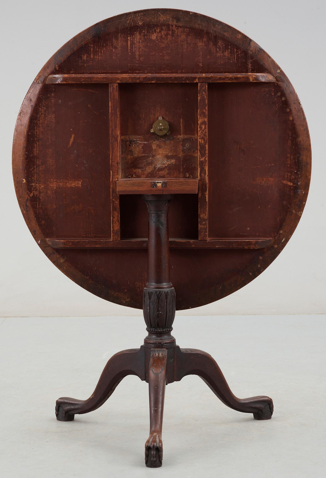 FÄLLBORD, 1700-tal.