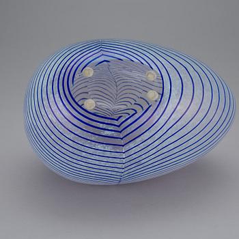 VAS, glas, Bertil Vallien, Kosta Boda, 1980-/90-tal.