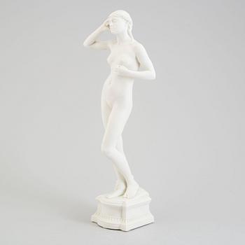 PER HASSELBERG, after. A porcelain skulpture from Gustafsberg, 1905.