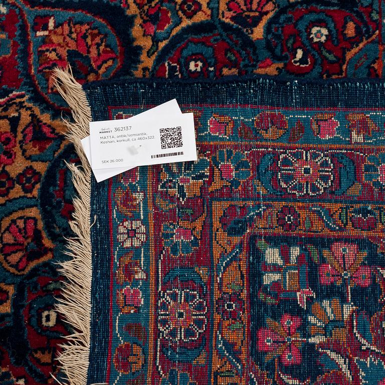 MATTA, antik/semiantik, Keshan, korkull, ca 460x322.