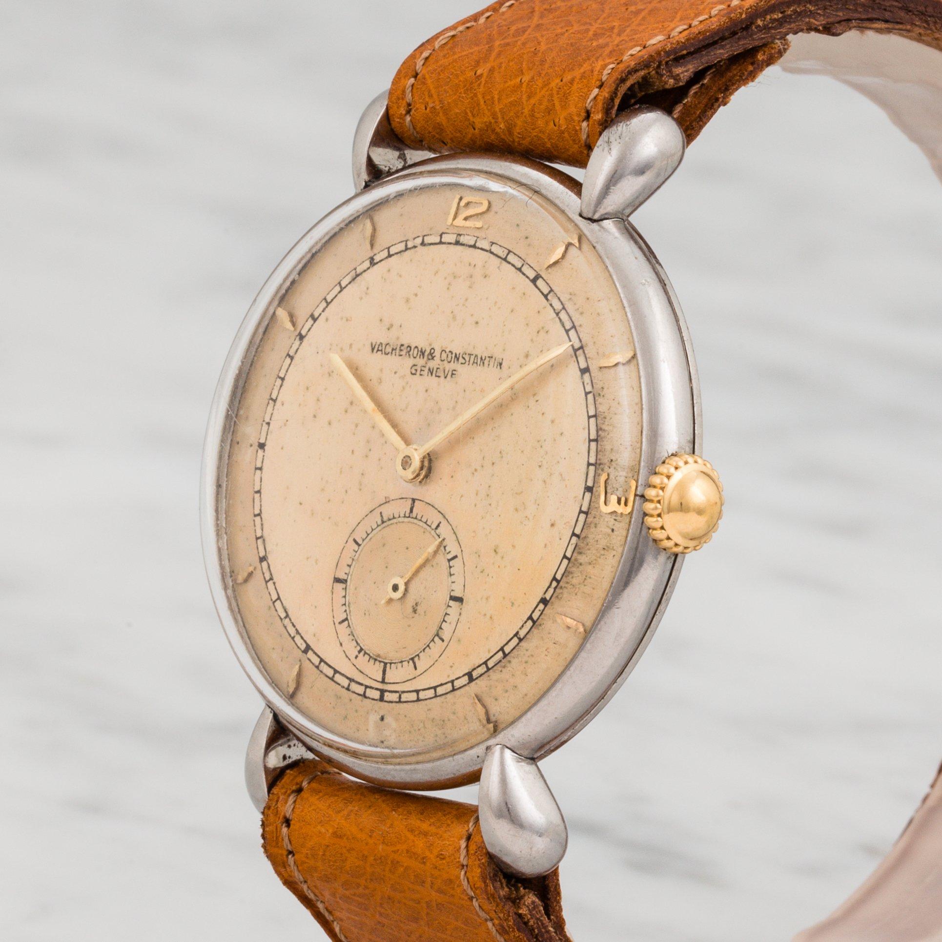 VACHERON & CONSTANTIN, "Tear-Drop lugs", Genève, armbandsur, 35,5 mm,