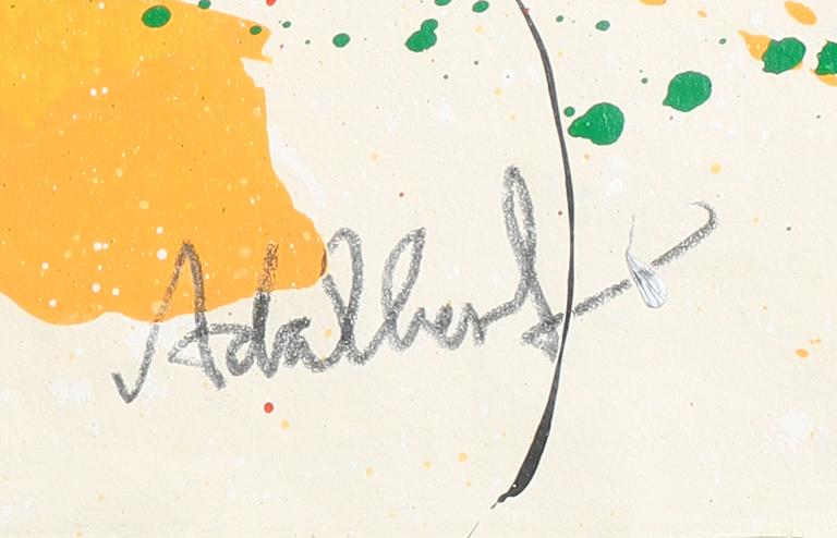 PER ADALBERT, blandteknik, sign.