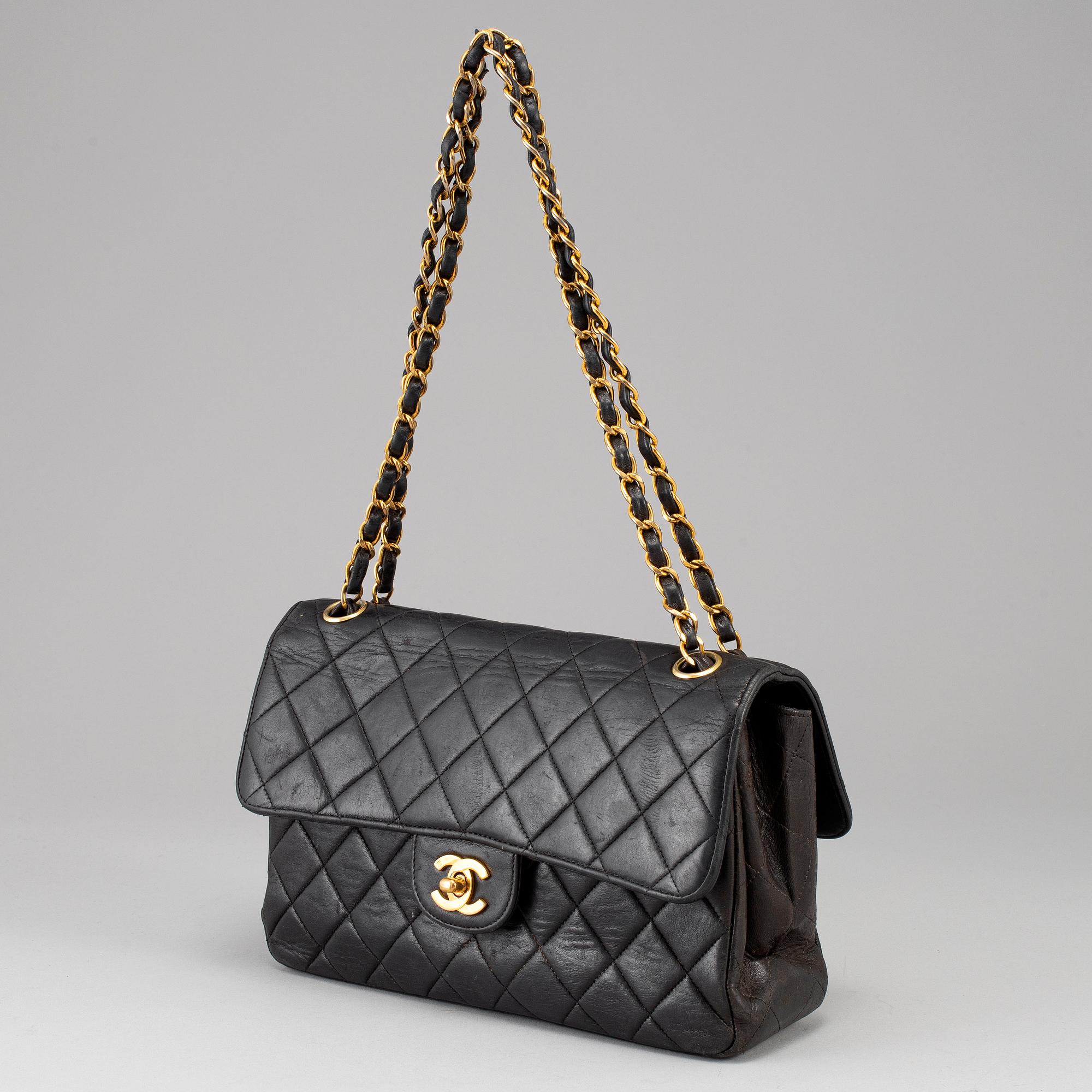 Chanel double sided flap bag hot sale