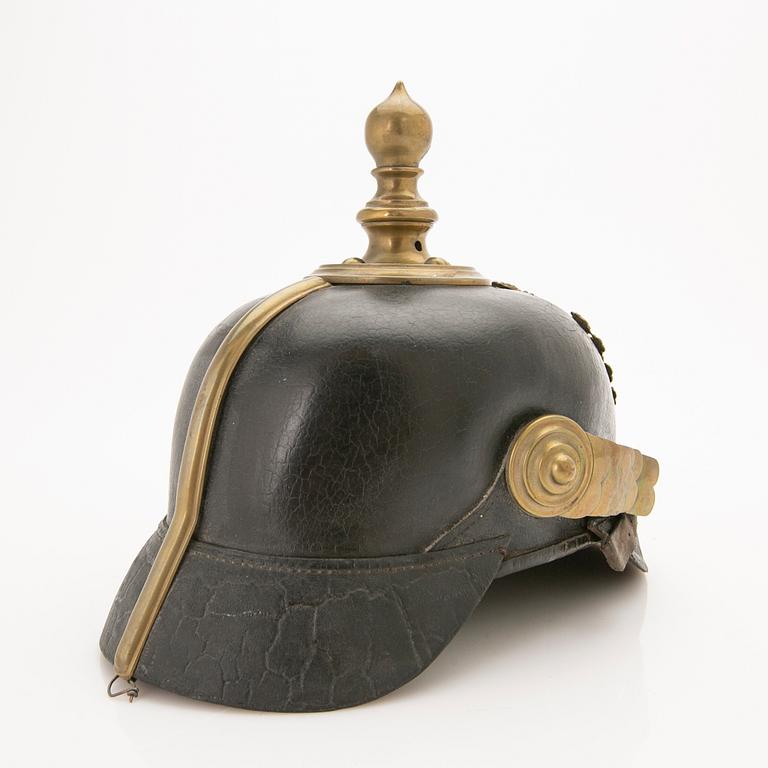 Poliskask, 1800-/1900-tal.