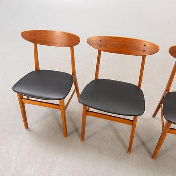 Chairs, Farstrup, 4 pcs, Denmark, 1960s.