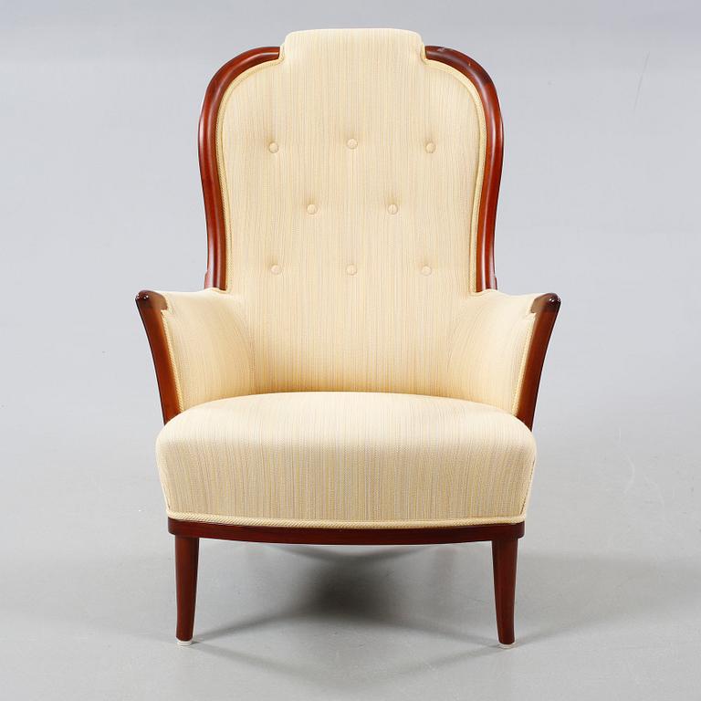 CARL MALMSTEN, armchair, "Vår fru", from the fourth quarter of the 20th century.