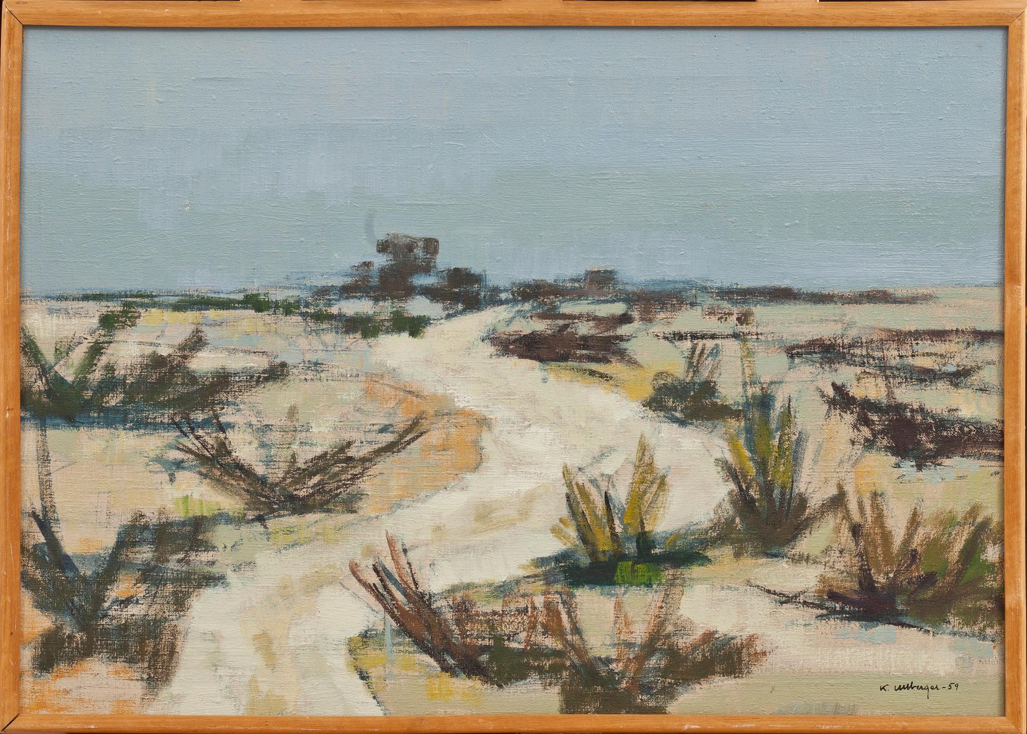 KURT ULLBERGER, olja på duk, signerad och daterad -59.