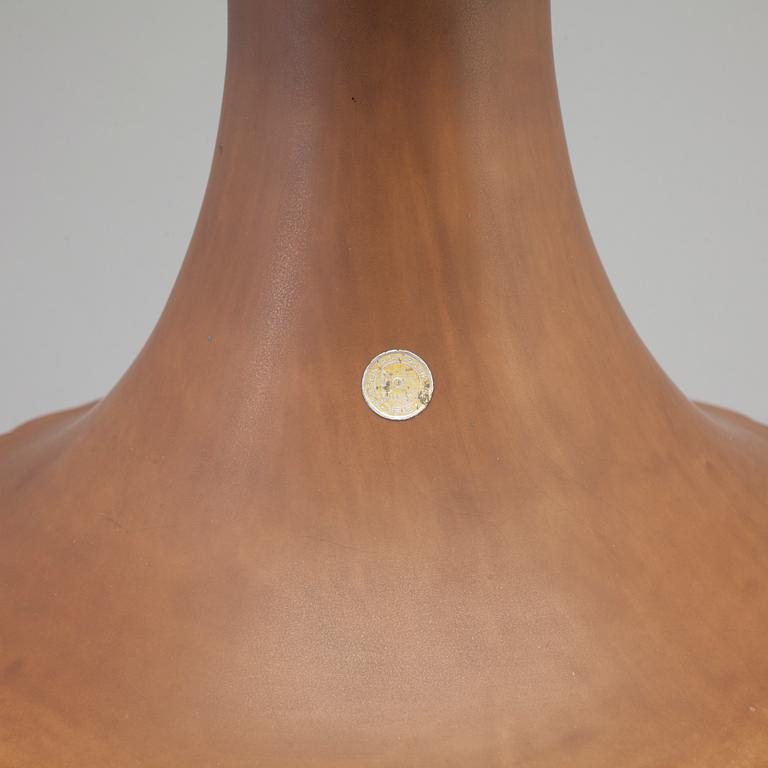 EWALD DAHLSKOG, a ceramic vase from Bo Fajans, signed ED.
