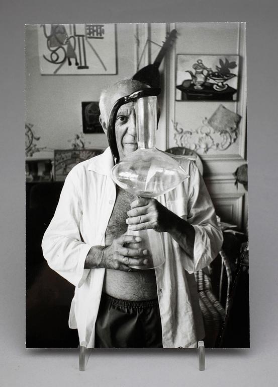 DAVID DOUGLAS DUNCAN, fotografi, silvergelatin, Pablo Picasso ca 1960.