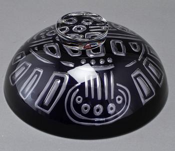 SKÅL, glas, Lars Hellsten, Orrefors Gallery, 1988.