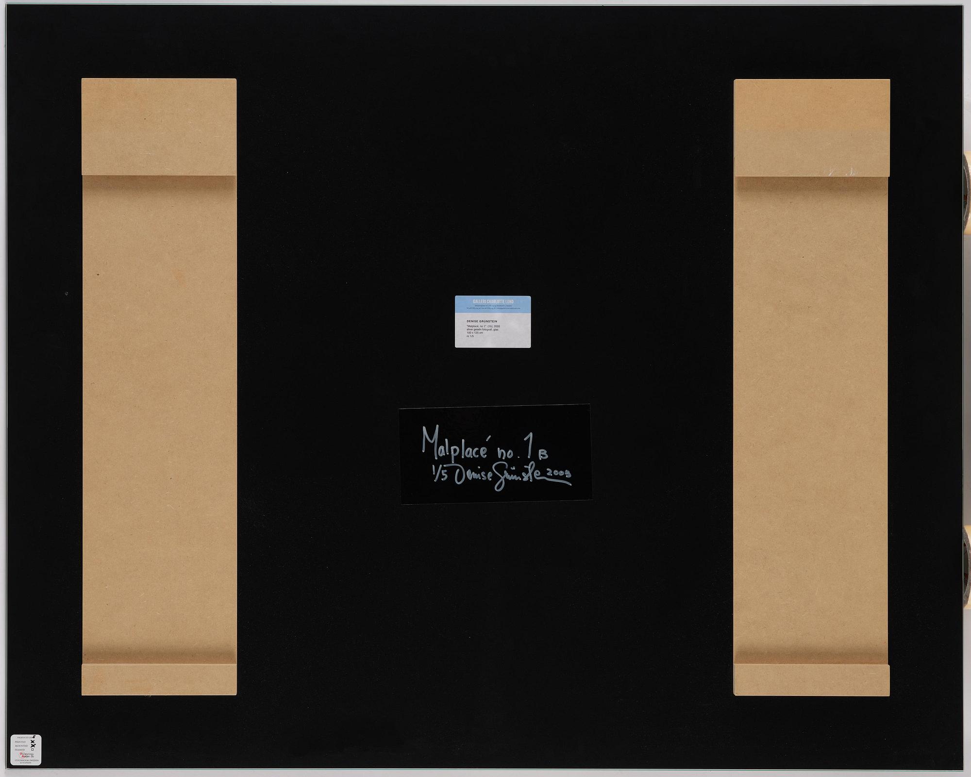 Denise Grünstein, "Malplacé, no 1" (1b), 2005.
