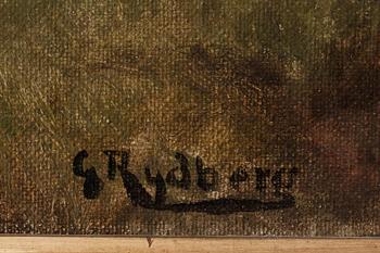 GUSTAF RYDBERG, olja på duk, signerad.