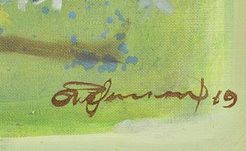 OVE PERSSON, olja på duk, signerad och daterad- 69.