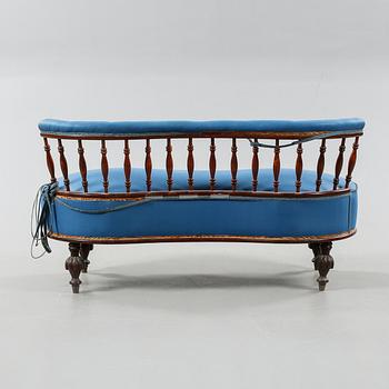 A late 19th century sofa.