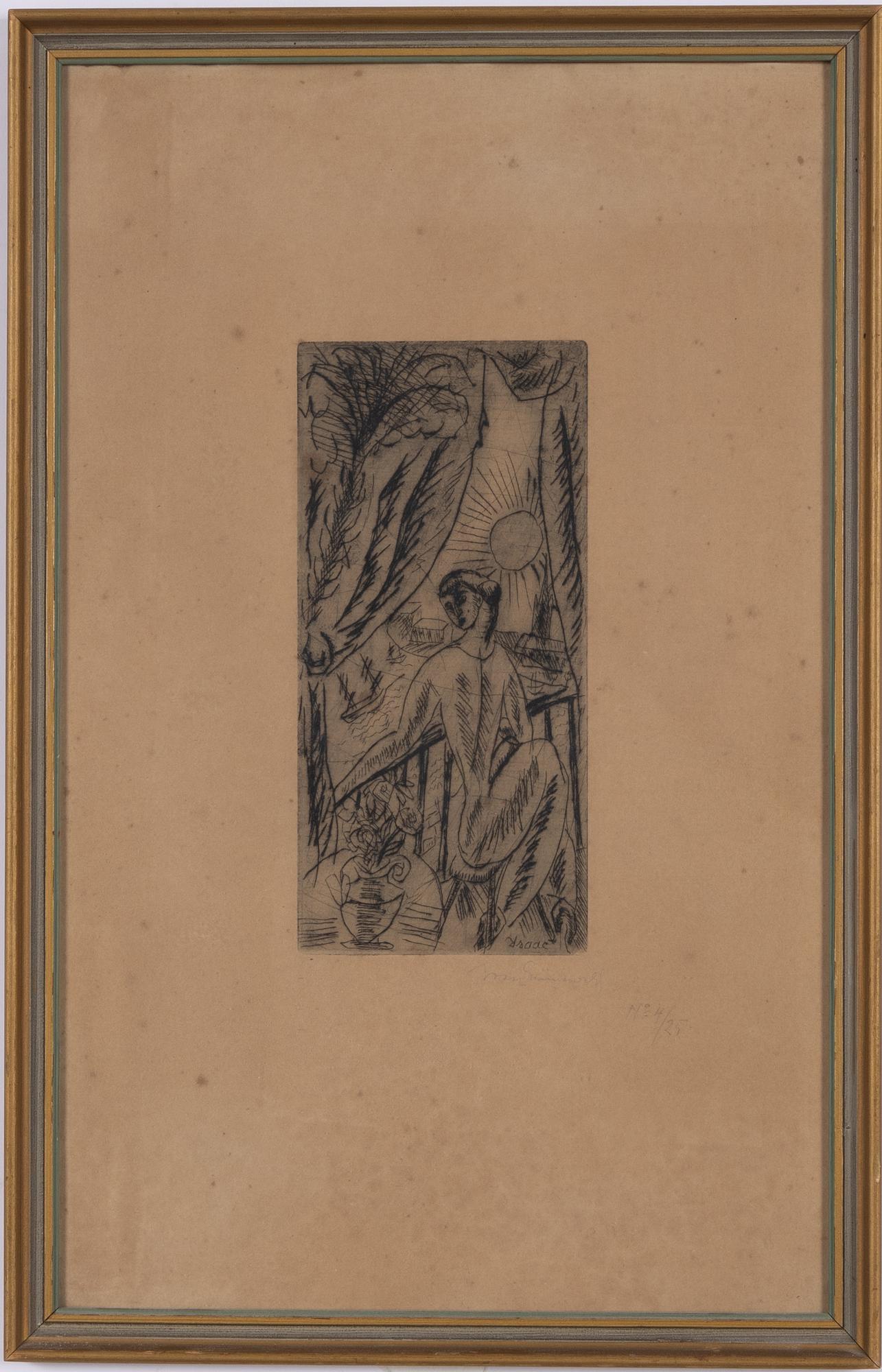 Isaac Grünewald, "På terrassen".