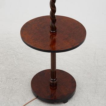Golvlampa med bord, 1930-tal.