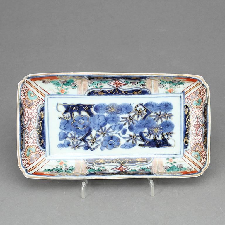 FAT, porslin, Imari, Japan 1700-tal.