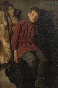 NIKOLAI BOGDANOV BEL'SKY, PEASANT BOY.