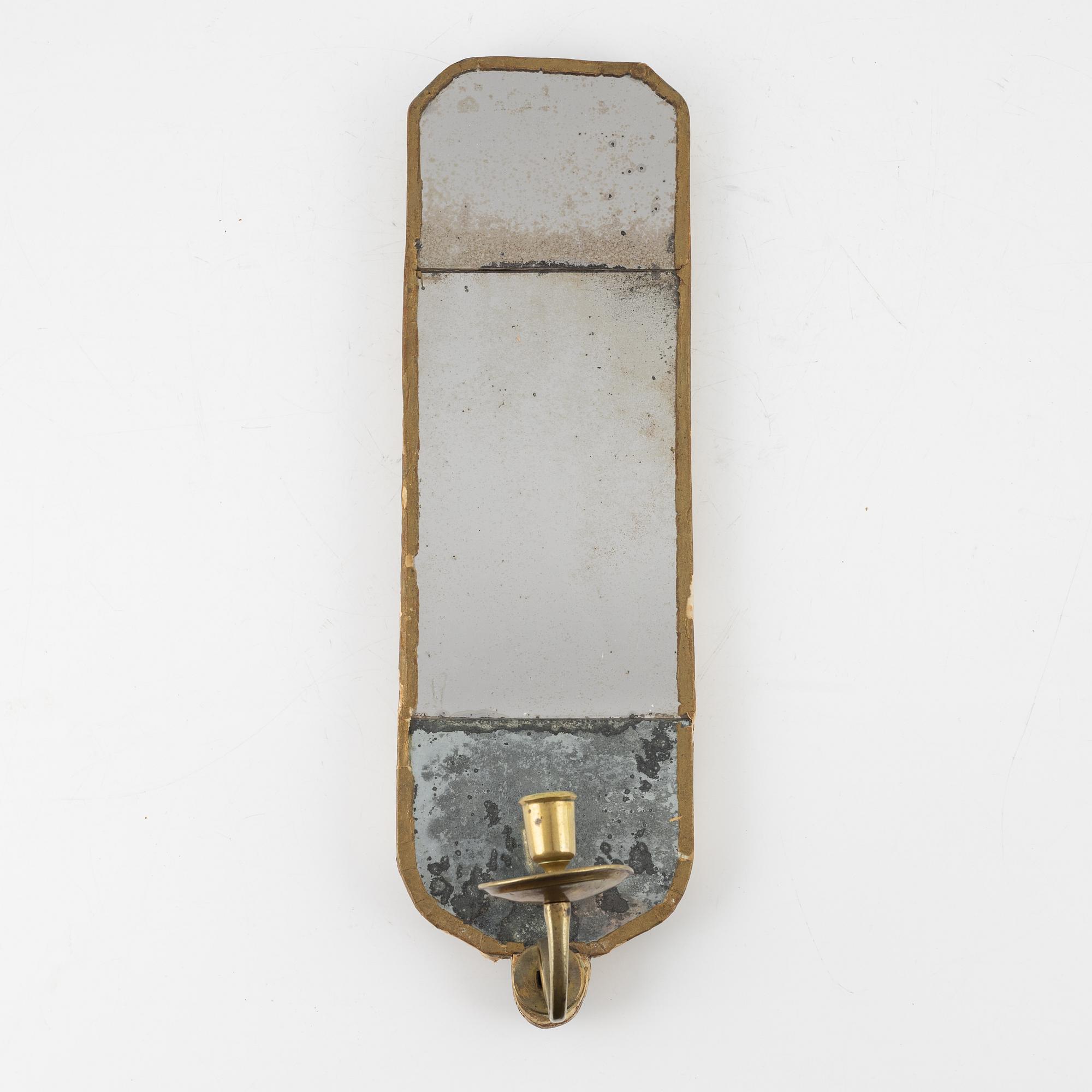 Spegellampett, Gustaviansk, 1700-talets senare del.