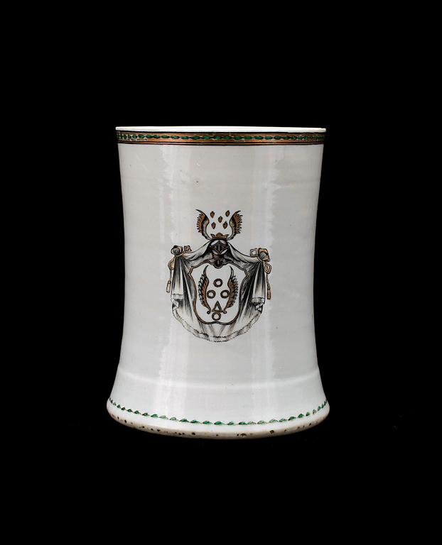 MUGG, porslin, Kina, Qing dynastin, Qianlong (1736-95).