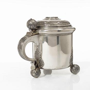 Tankard, silver, GAB, Stockholm, 1919.
