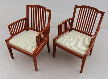 KARMSTOLAR, 1 par, 1900-talets början.