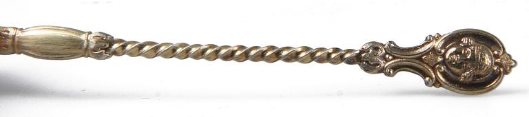 PARTI BESTICK, 31 delar, silver, mestadels Danmark, 1900-tal.