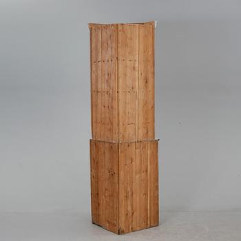 HÖRNSKÅP, allmoge, Norrbotten, 1800-talets början.