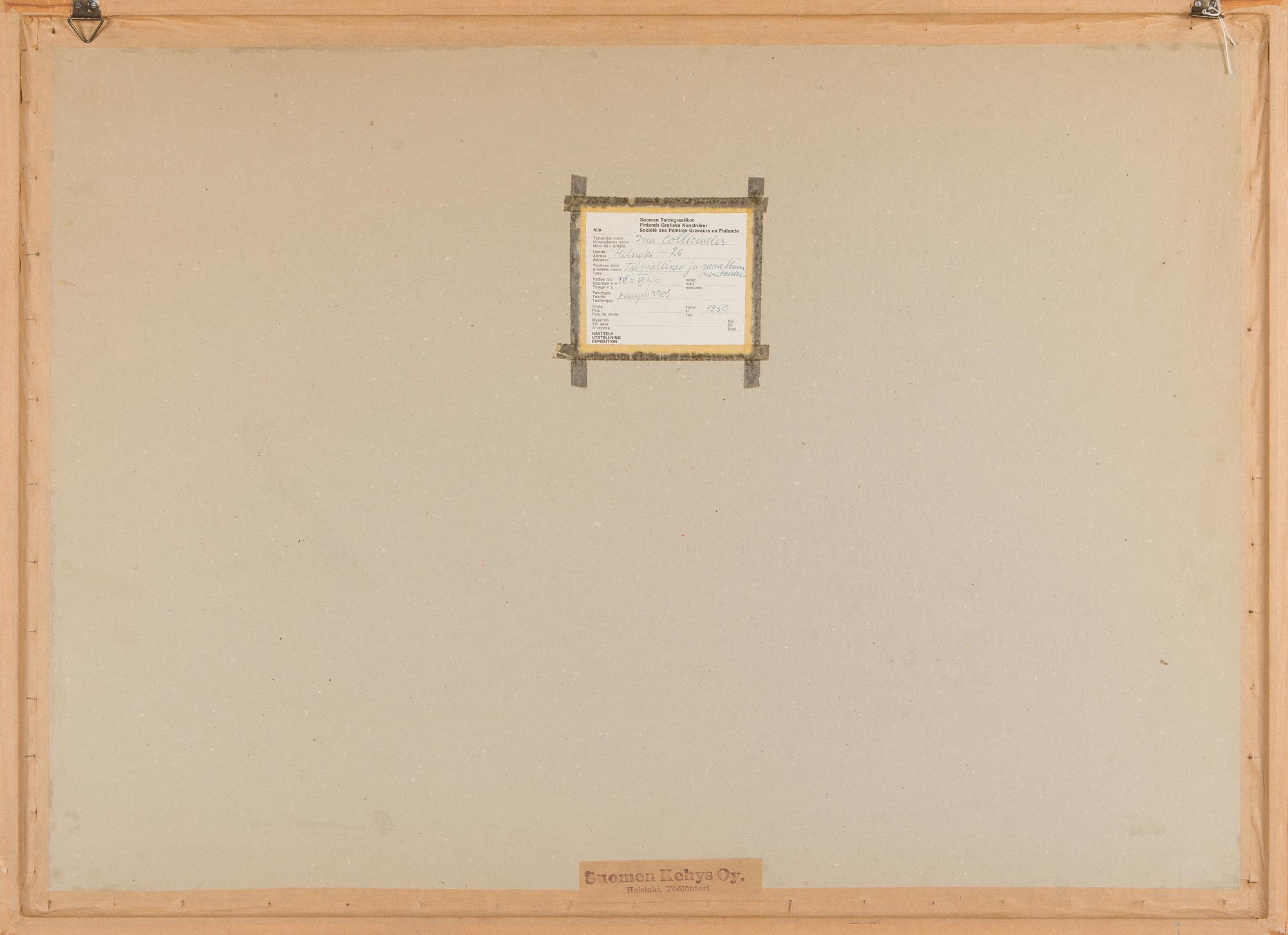 Ina Colliander, "Taivaallinen ja maallinen piiritanssi".