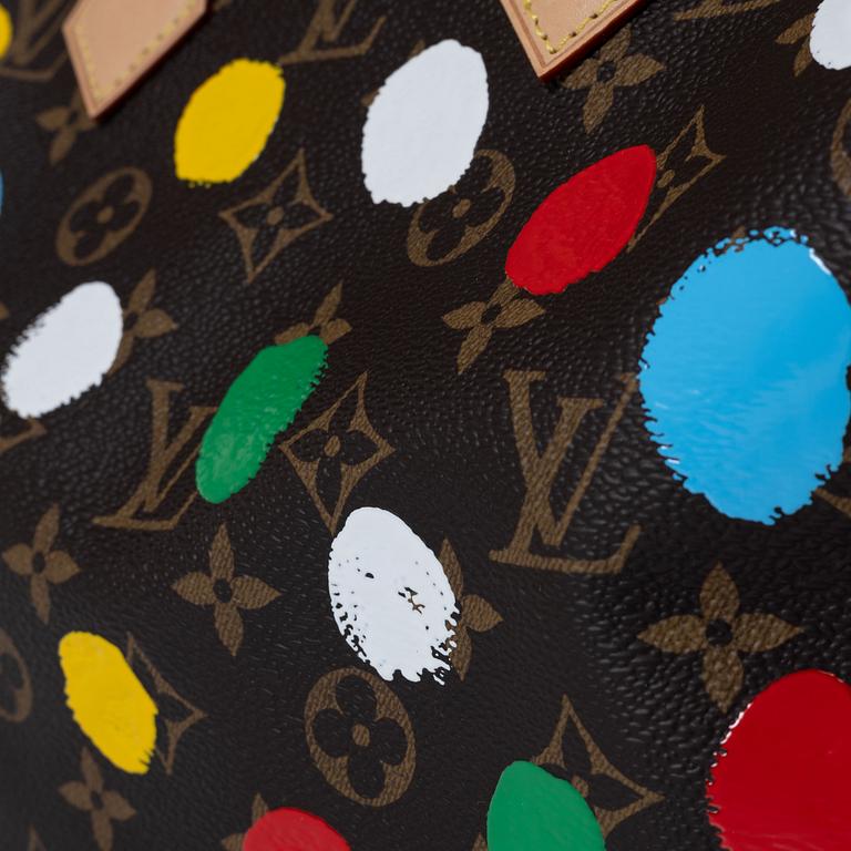 Louis Vuitton X Yayoi Kusama, Speedy 25, 2023.