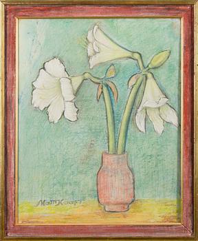 MATTI HAUPT, pastel, signed.