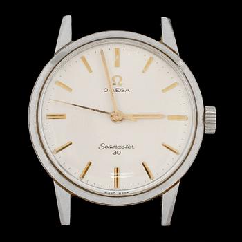 ARMBANDSUR, stål, Omega Seamaster, omkring 1900-talets mitt.
