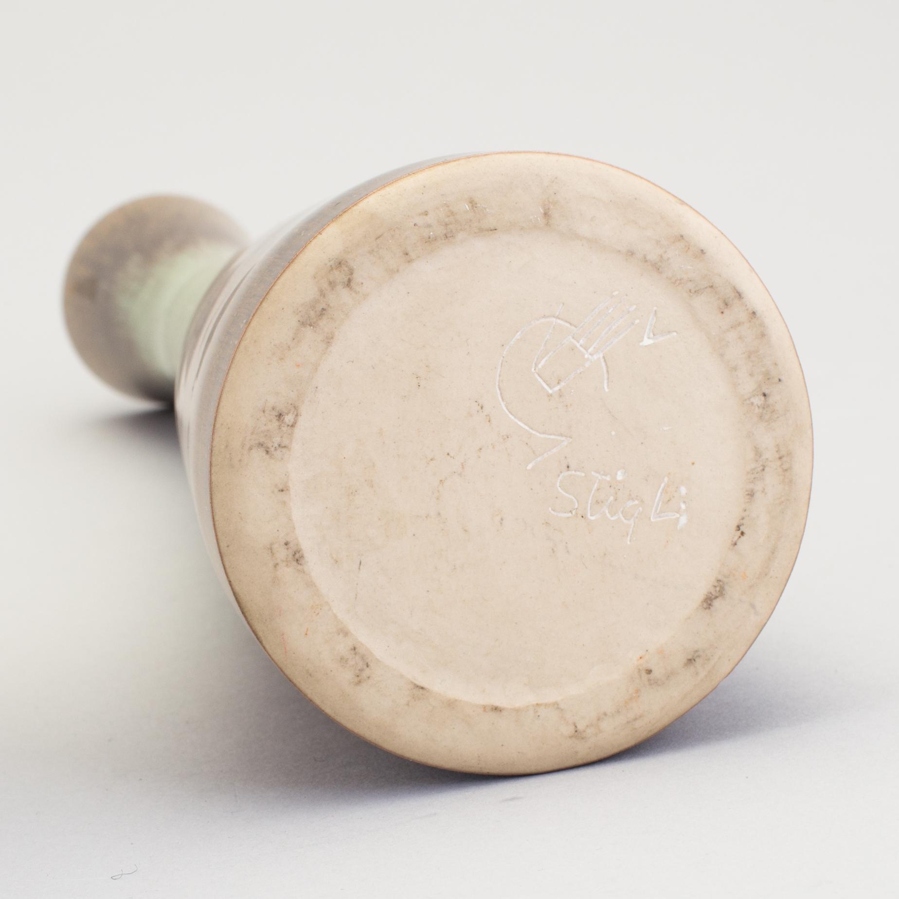 STIG LINDBERG, a stoneware vase, Gustavsberg 1951.
