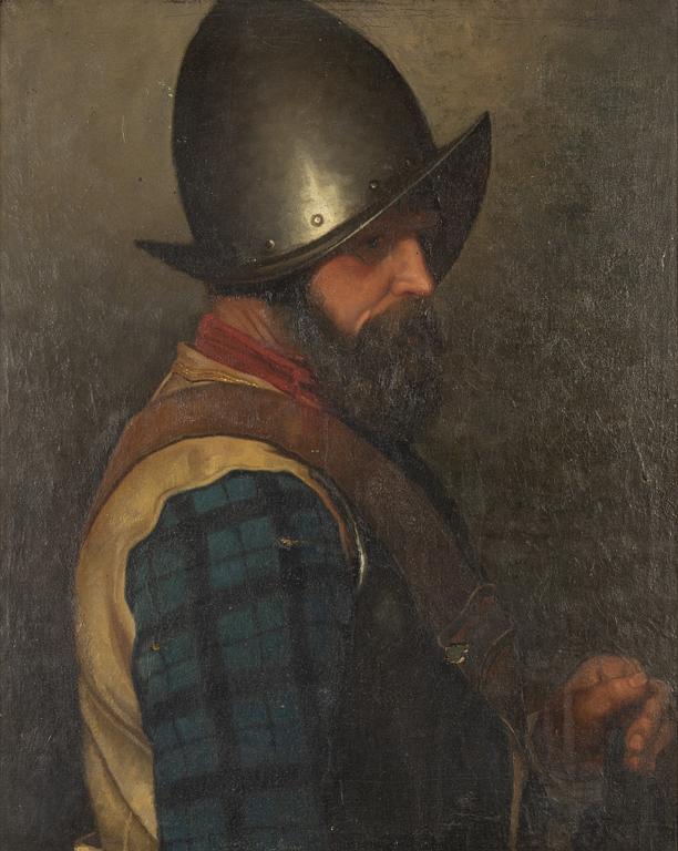 Otto Leopold Janssen, oil on canvas, signed and dated 1877?.