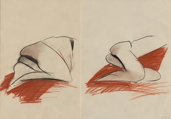 Anna Mizak, Model studies, 2, framed.